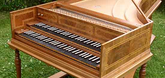 a harpsichord after Grbner
